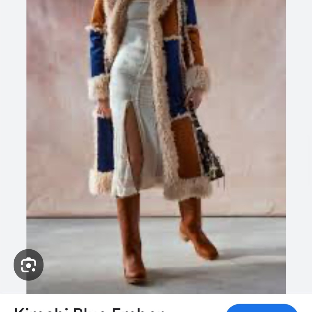 ISO urban outfitters kimchi blue patchwork coat L/XL